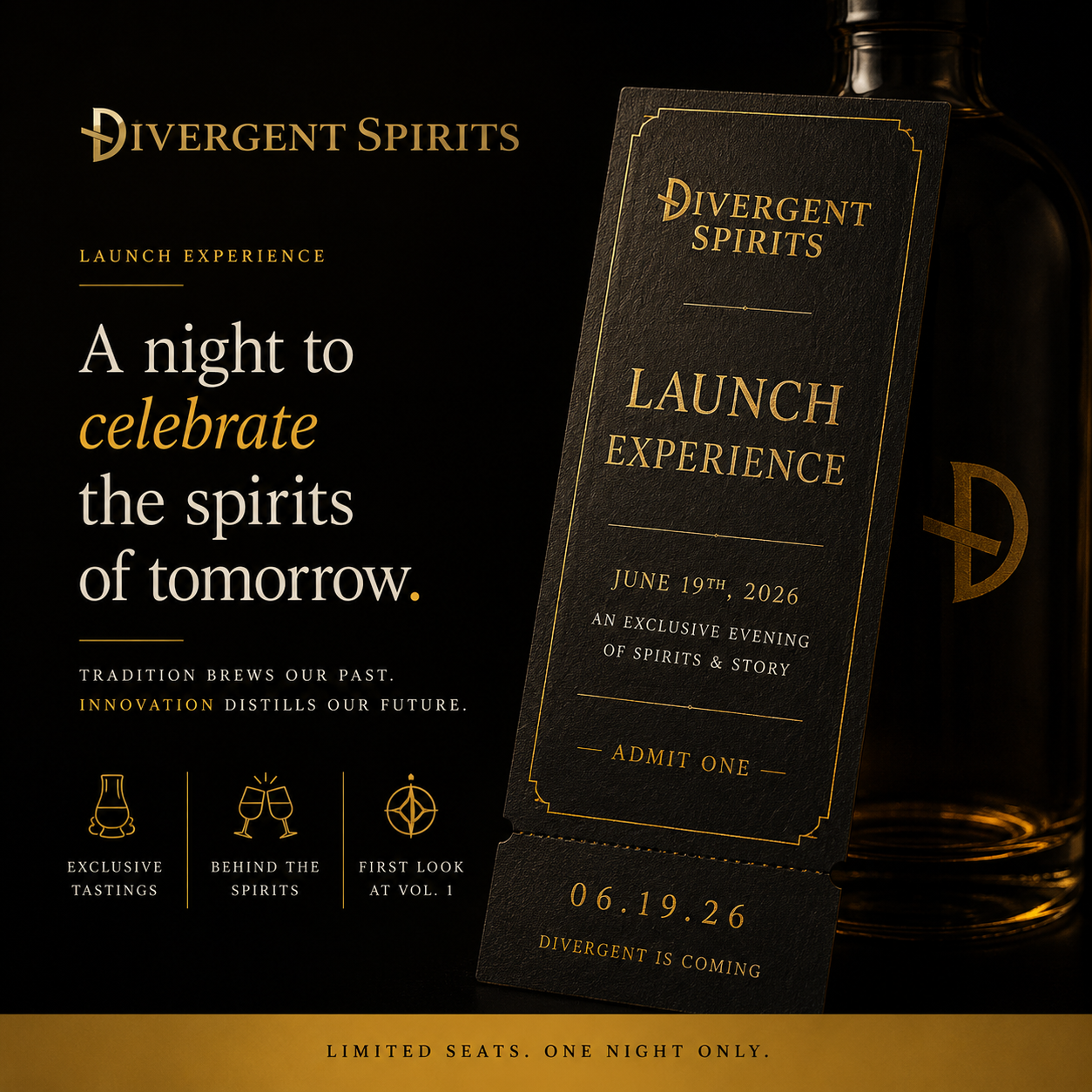 Divergent Spirits - Launch Experience - June 19th, 2026